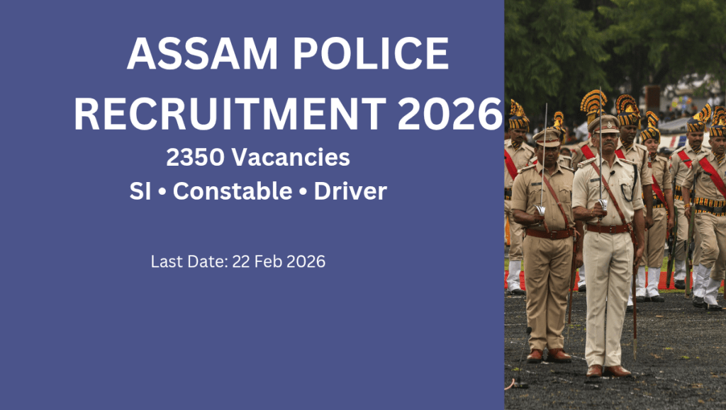 Assam Police Recruitment