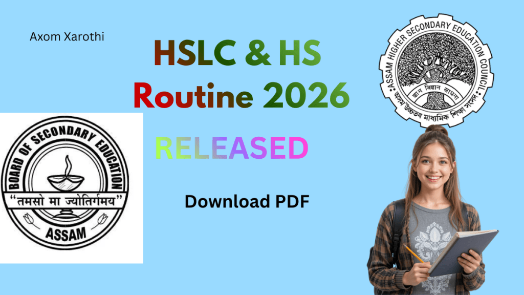 HSLC HS Exam Routine 2026