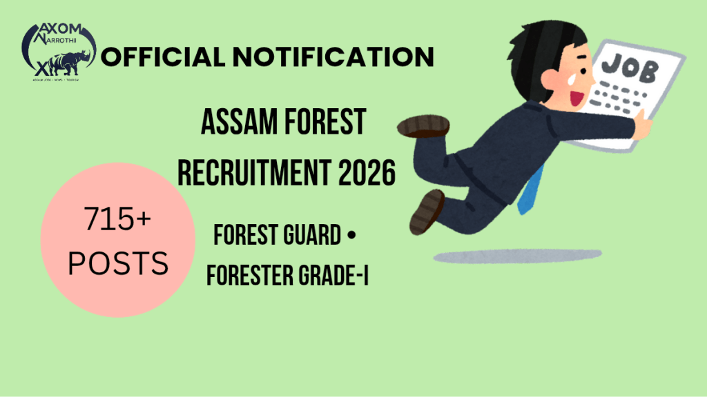 Assam Forest Guard Recruitment 2026