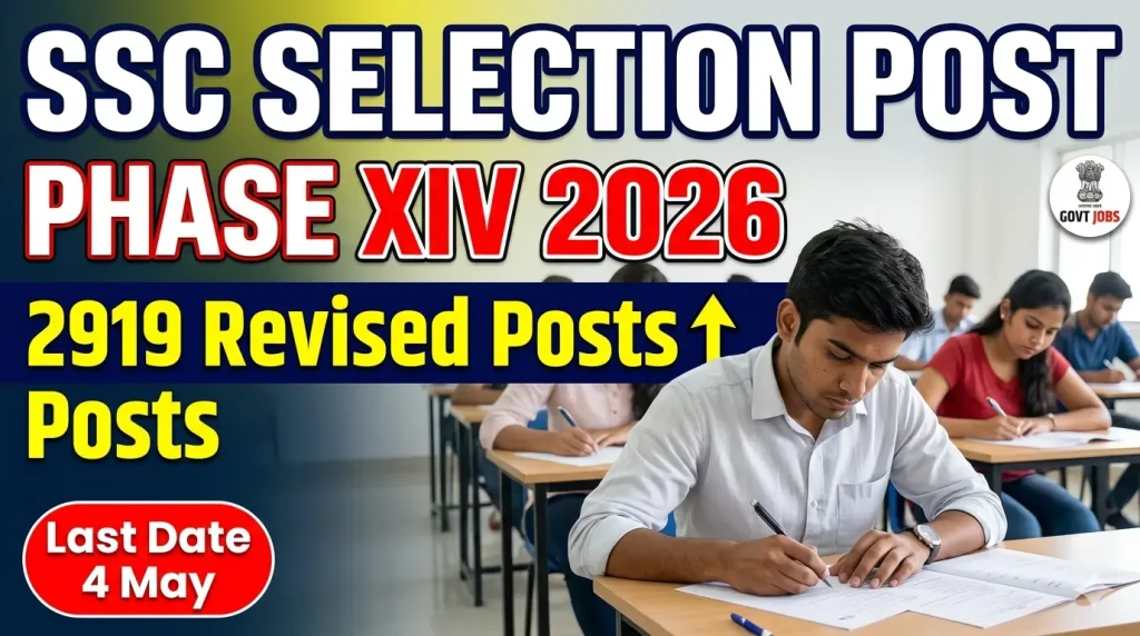 SSC Selection Post Phase XIV Recruitment 2026