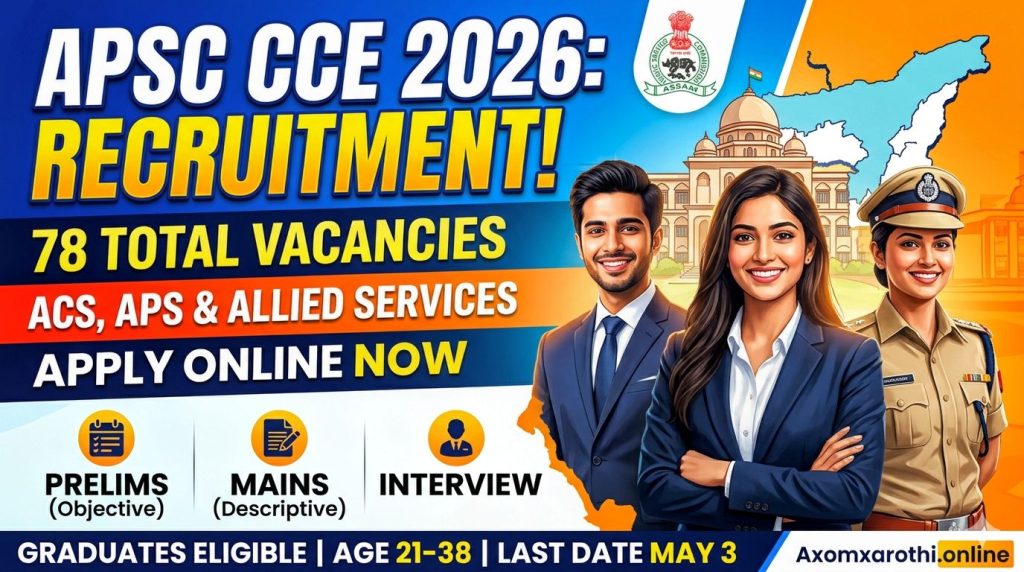 APSC CCE Recruitment 2026